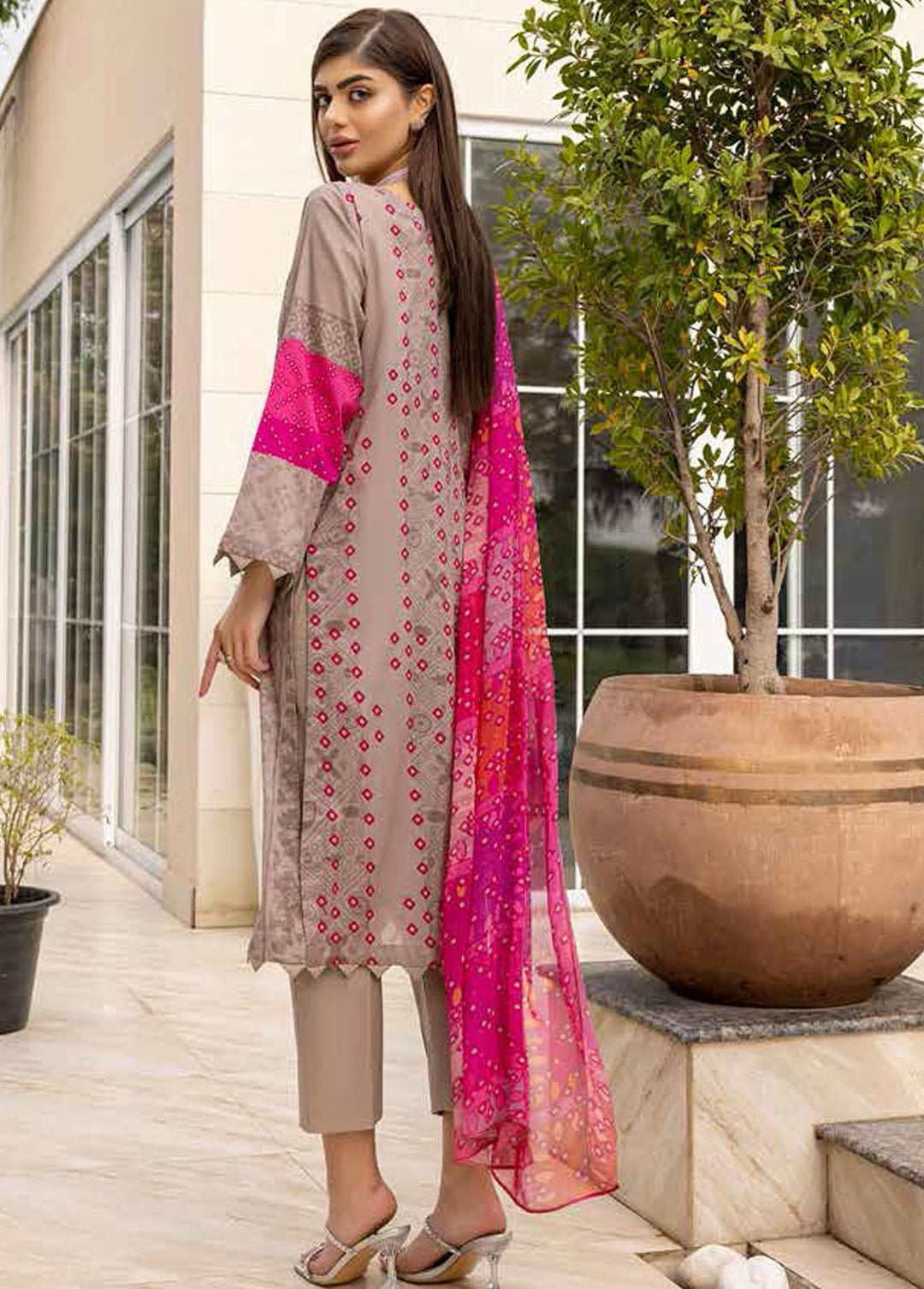 Combination By Charizma Embroidered Lawn Suits Unstitched 3 Piece CRZ22BC CCS-02B - Summer Collection