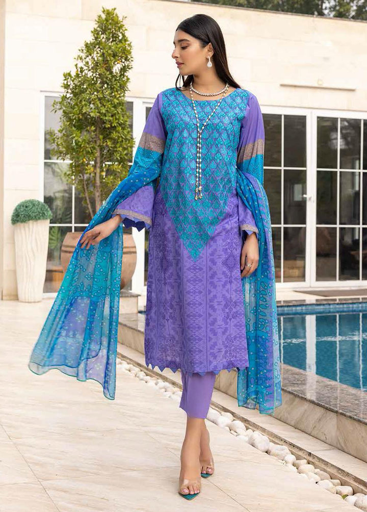 Combination By Charizma Embroidered Lawn Suits Unstitched 3 Piece CRZ22BC CCS-02C - Summer Collection