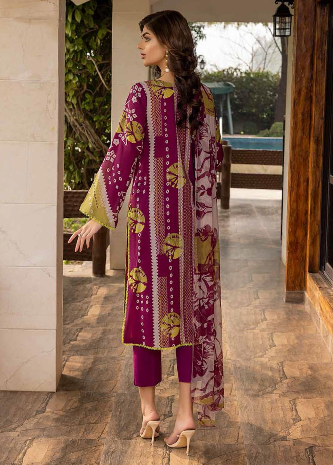 Combination By Charizma Embroidered Lawn Suits Unstitched 3 Piece CRZ22BC CCS-03A - Summer Collection