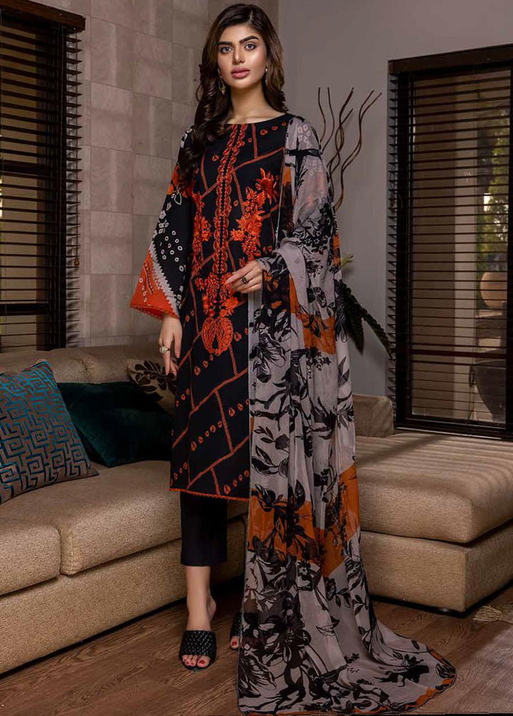 Combination By Charizma Embroidered Lawn Suits Unstitched 3 Piece CRZ22BC CCS-03C - Summer Collection