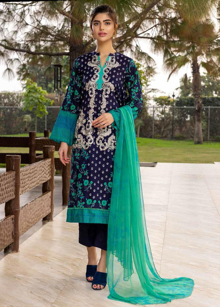 Combination By Charizma Embroidered Lawn Suits Unstitched 3 Piece CRZ22BC CCS-04B - Summer Collection