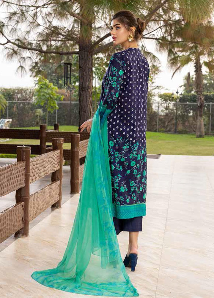 Combination By Charizma Embroidered Lawn Suits Unstitched 3 Piece CRZ22BC CCS-04B - Summer Collection