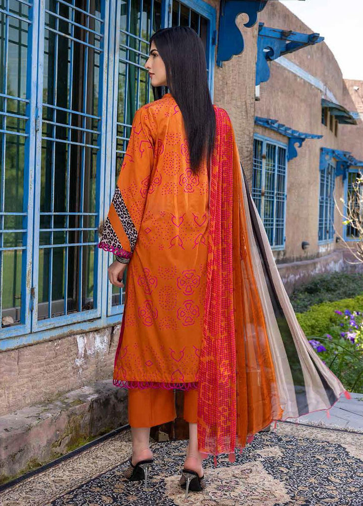 Charizma Embroidered Lawn Suits Unstitched 3 Piece CRZ22CBL-2 CCS-08-B - Summer Collection