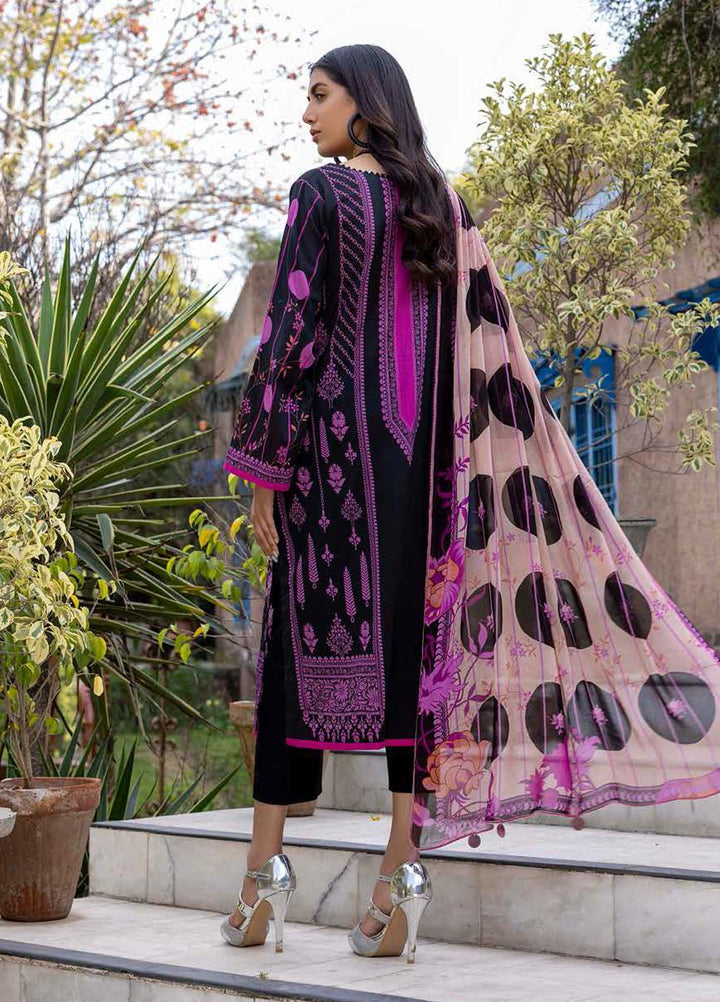 Charizma Embroidered Lawn Suits Unstitched 3 Piece CRZ22CBL-2 CCS-09-A - Summer Collection