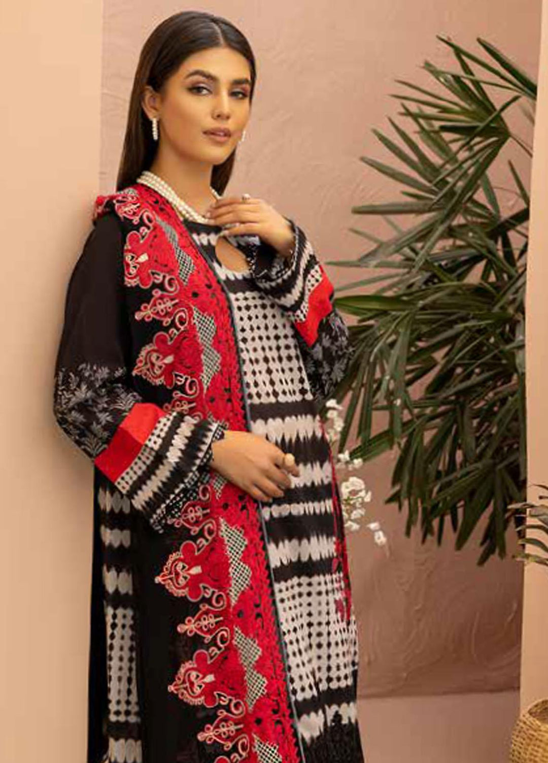 Charizma Embroidered Lawn Suits Unstitched 3 Piece CRZ22-C4 CCS-23 - Summer Collection