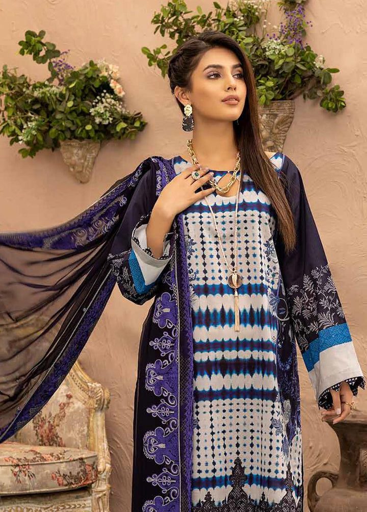 Charizma Embroidered Lawn Suits Unstitched 3 Piece CRZ22-C4 CCS-27 - Summer Collection