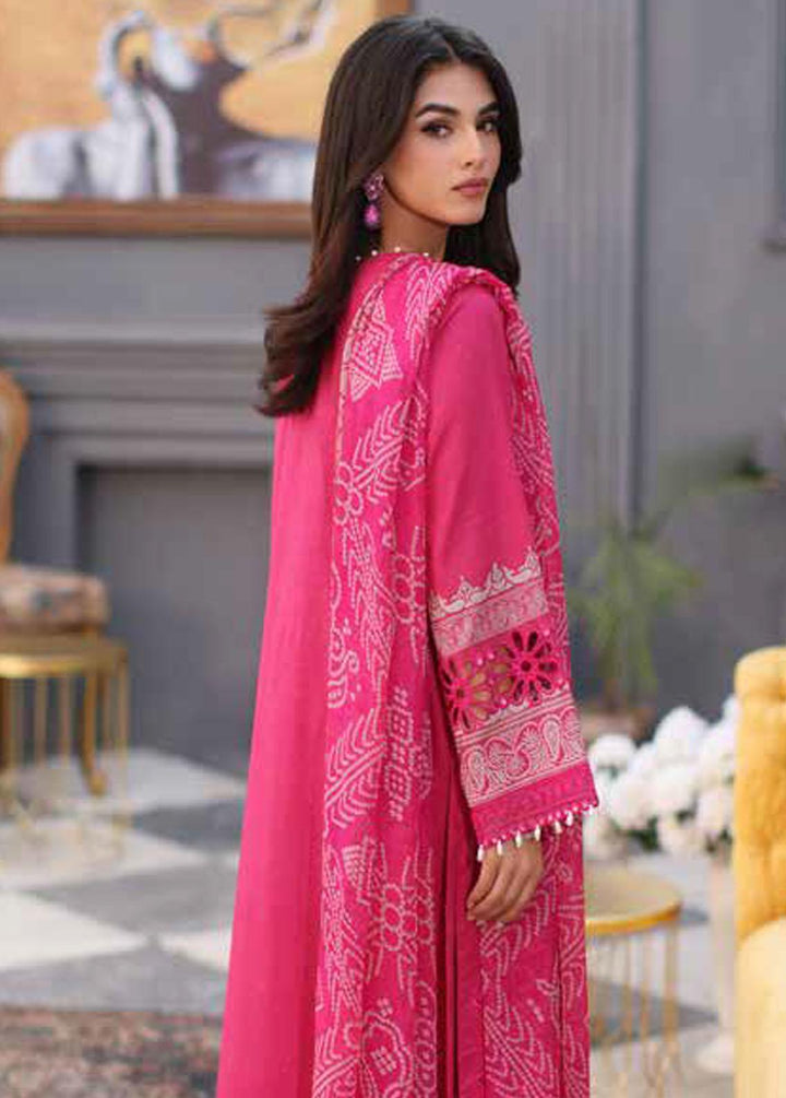 Charizma Embroidered Lawn Suits Unstitched 3 Piece CRZ24C CCS4-05 - Summer Collection