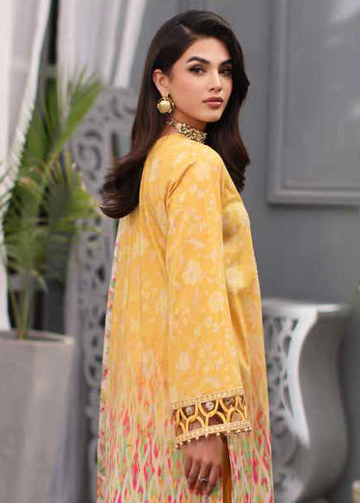 Charizma Embroidered Lawn Suits Unstitched 3 Piece CRZ24C CCS4-07 - Summer Collection