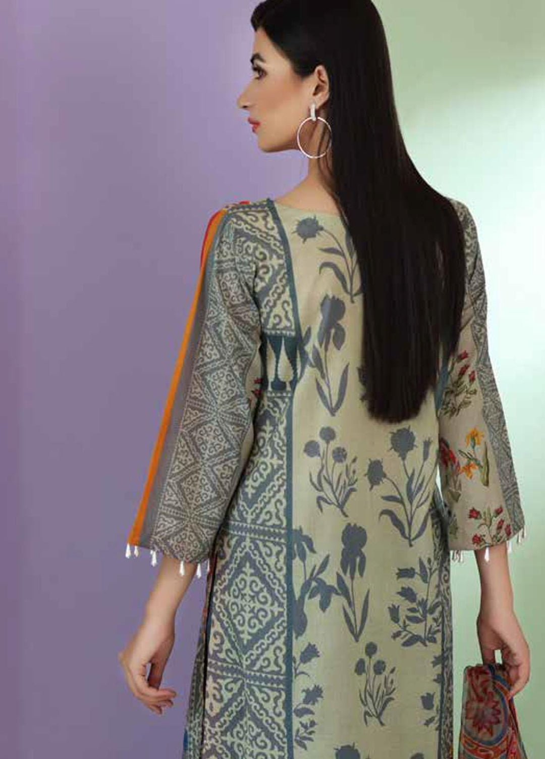 Charizma Embroidered Lawn Suits Unstitched 3 Piece CRZ21CB-1 CCW-12 - Summer Collection
