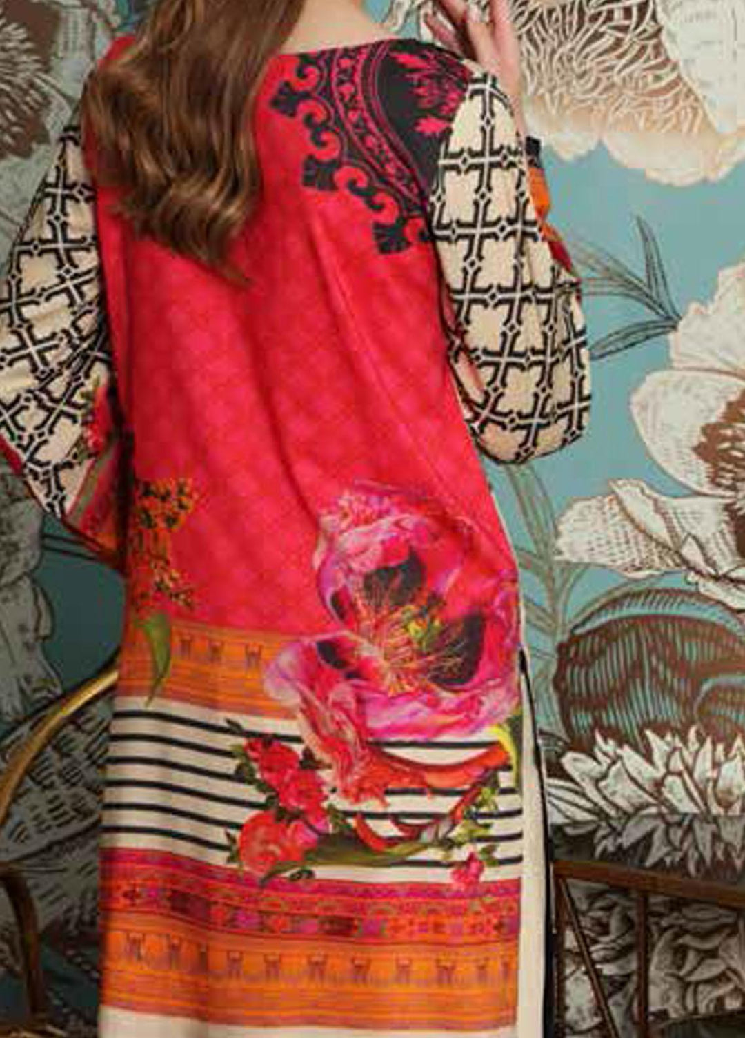 Charizma Embroidered Linen Suits Unstitched 3 Piece CRZ21FW 05 - Winter Collection