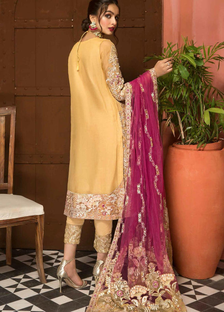 Diamond Dust By Charizma Embroidered Chiffon Suits Unstitched 3 Piece CRZ21DD 04 - Premium Collection