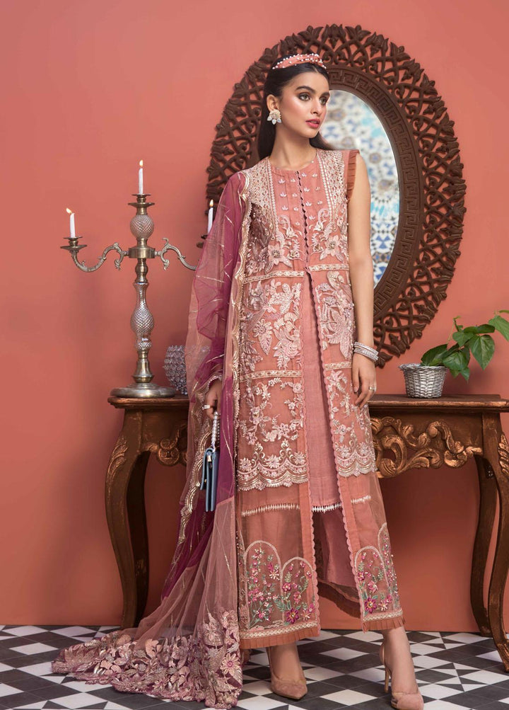 Diamond Dust By Charizma Embroidered Chiffon Suits Unstitched 3 Piece CRZ21DD 07 - Premium Collection