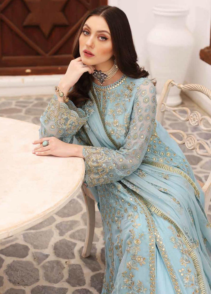 Diamond Dust By Charizma Embroidered Chiffon Suits Unstitched 3 Piece CRZ23DD DD-01 - Premium Collection