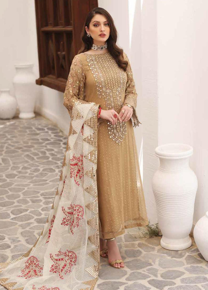 Diamond Dust By Charizma Embroidered Chiffon Suits Unstitched 3 Piece CRZ23DD DD-02 - Premium Collection