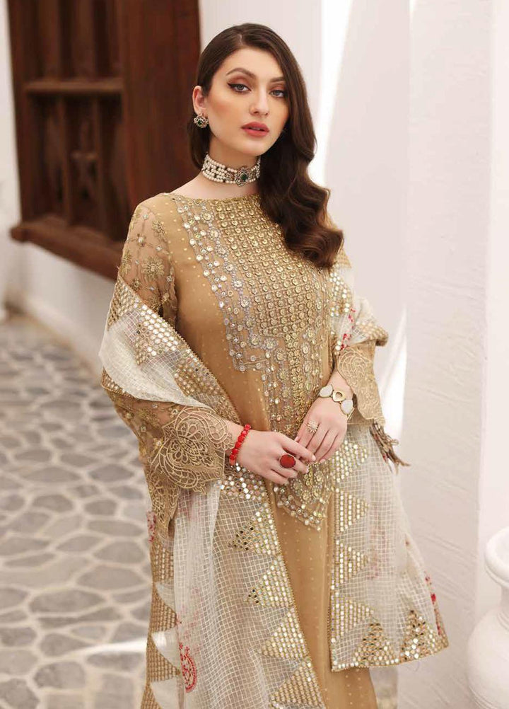 Diamond Dust By Charizma Embroidered Chiffon Suits Unstitched 3 Piece CRZ23DD DD-02 - Premium Collection