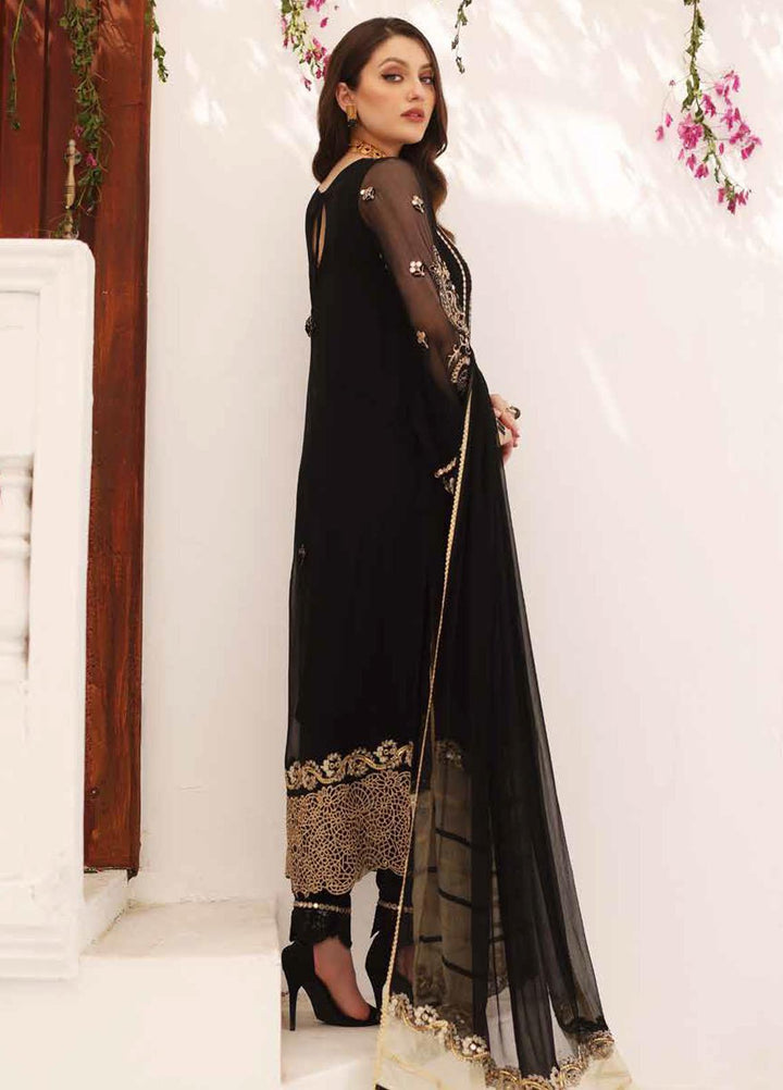 Diamond Dust By Charizma Embroidered Chiffon Suits Unstitched 3 Piece CRZ23DD DD-05 - Premium Collection