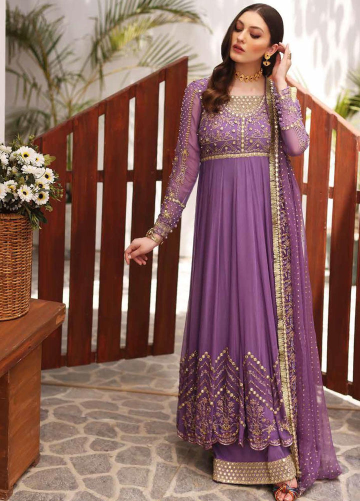 Diamond Dust By Charizma Embroidered Chiffon Suits Unstitched 3 Piece CRZ23DD DD-06 - Premium Collection
