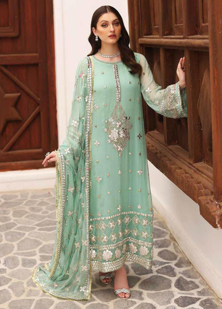 Diamond Dust By Charizma Embroidered Chiffon Suits Unstitched 3 Piece CRZ23DD DD-07 - Premium Collection