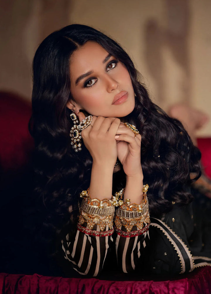 Charizma Embroidered Chiffon Suits Unstitched 4 Piece CR25LV VSL5-18 - Luxury Collection