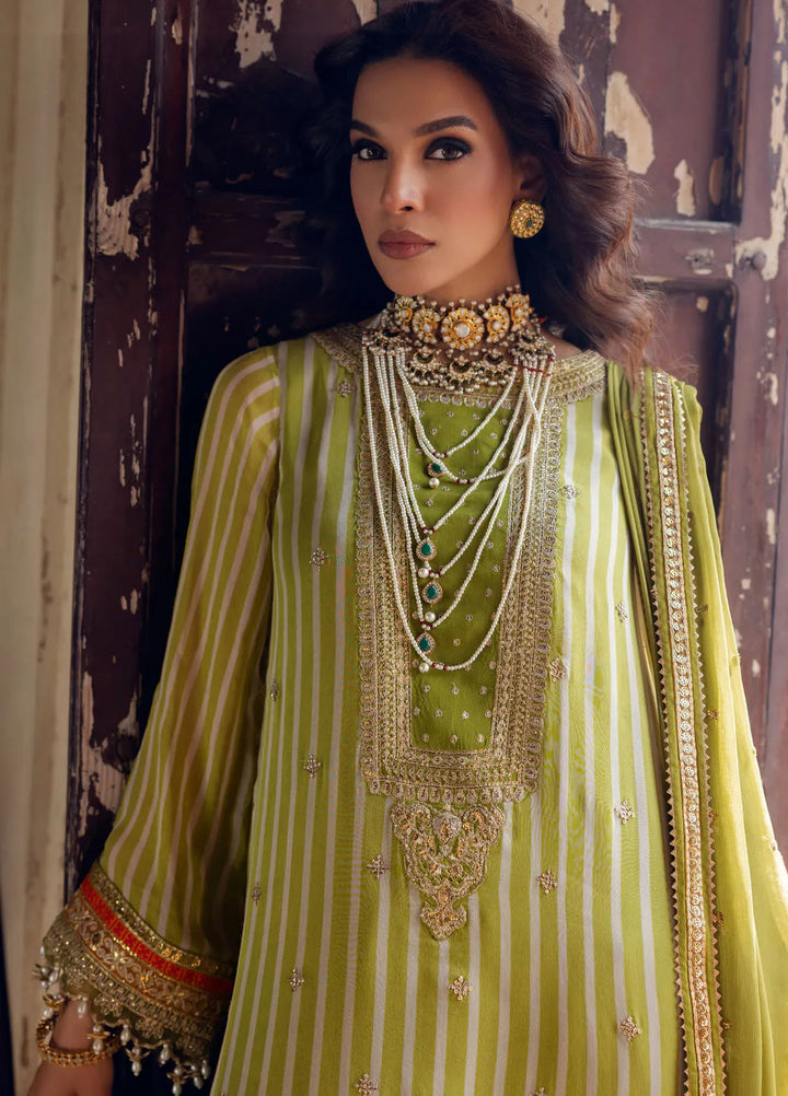 Charizma Embroidered Chiffon Suits Unstitched 4 Piece CR25LV VSL5-19 - Luxury Collection