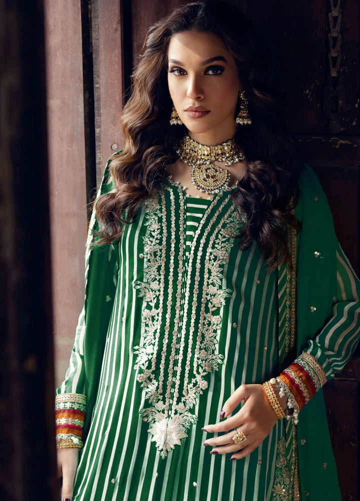 Charizma Embroidered Chiffon Suits Unstitched 4 Piece CR25LV VSL5-20 - Luxury Collection