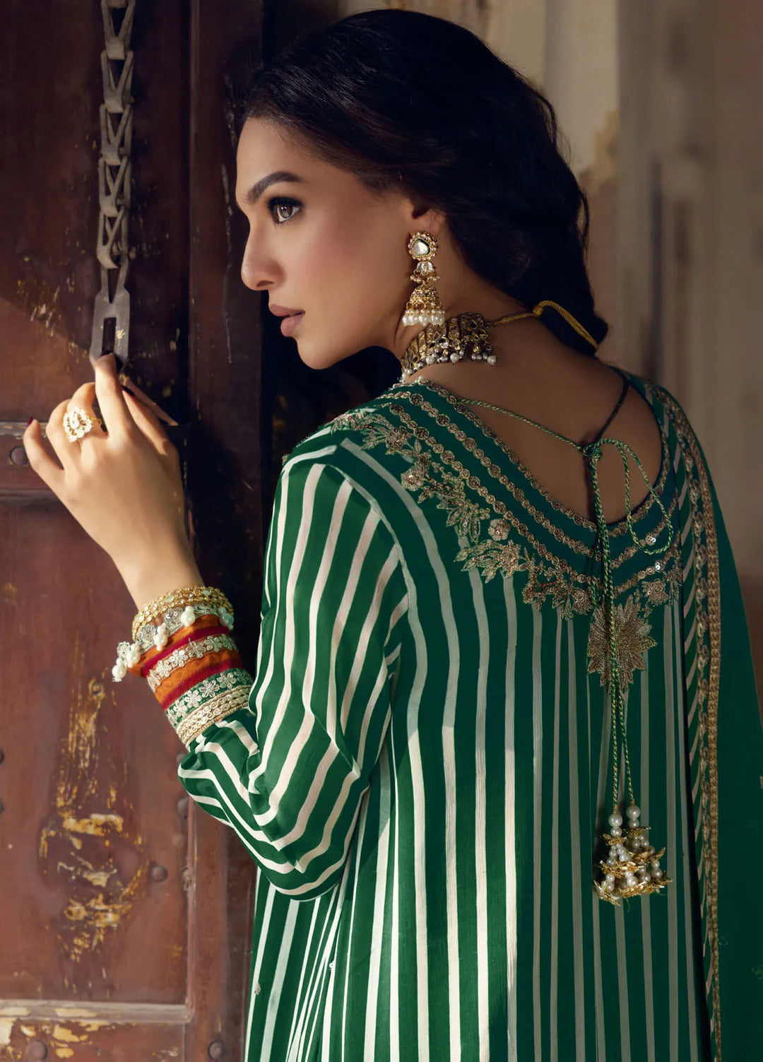 Charizma Embroidered Chiffon Suits Unstitched 4 Piece CR25LV VSL5-20 - Luxury Collection