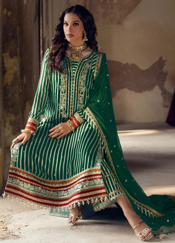 Charizma Embroidered Chiffon Suits Unstitched 4 Piece CR25LV VSL5-20 - Luxury Collection