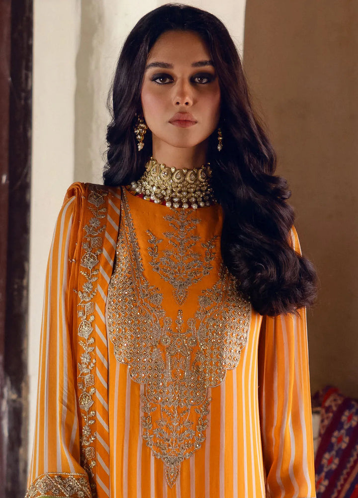 Charizma Embroidered Chiffon Suits Unstitched 4 Piece CR25LV VSL5-23 - Luxury Collection