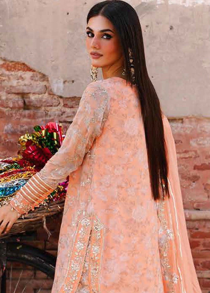 Charizma Embroidered Chiffon Suits Unstitched 4 Piece CRZ25VSL VSL25-19 - Formals Collection