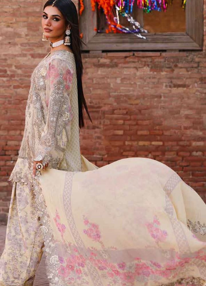 Charizma Embroidered Chiffon Suits Unstitched 4 Piece CRZ25VSL VSL25-21 - Formals Collection