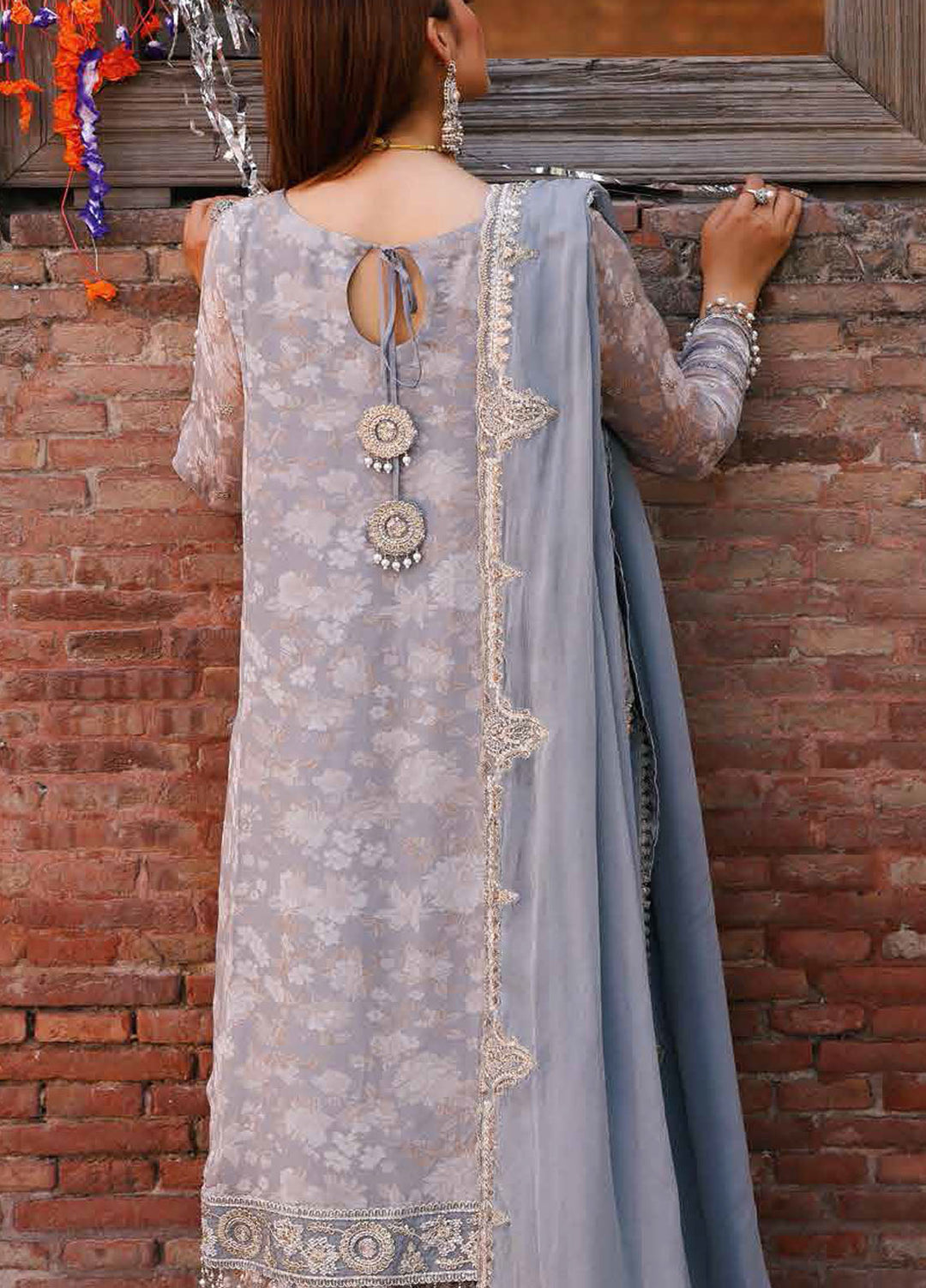 Charizma Embroidered Chiffon Suits Unstitched 4 Piece CRZ25VSL VSL25-22 - Formals Collection