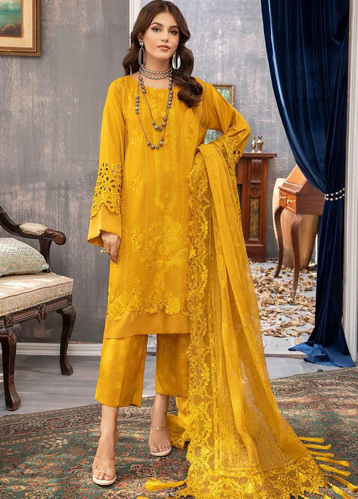 Charizma Embroidered Karandi Suits Unstitched 3 Piece CRZ21KW CKR-04 - Winter Collection