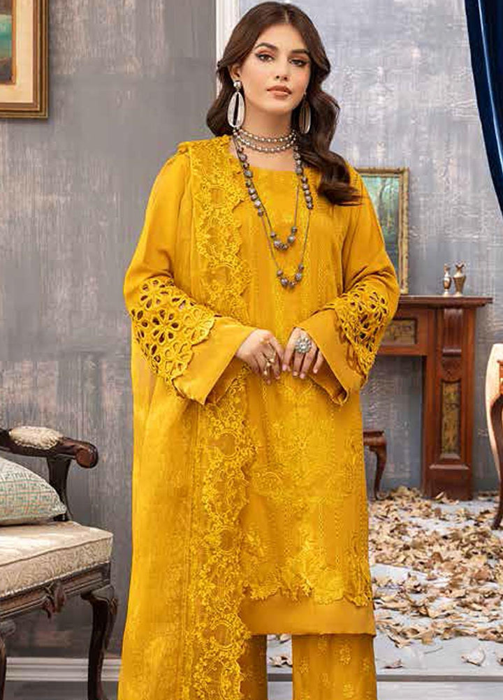 Charizma Embroidered Karandi Suits Unstitched 3 Piece CRZ21KW CKR-04 - Winter Collection