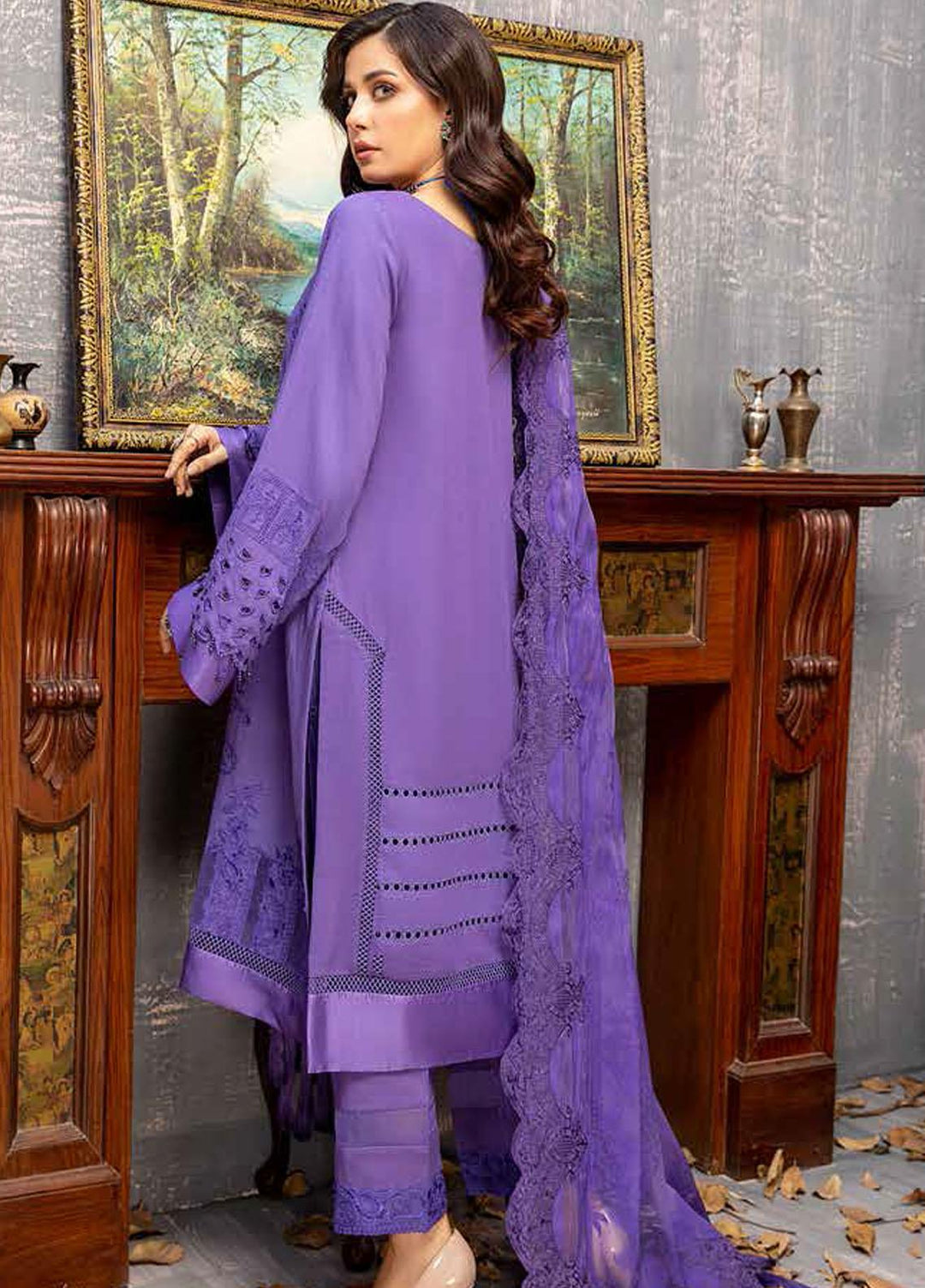 Charizma Embroidered Karandi Suits Unstitched 3 Piece CRZ21KW CKR-09 - Winter Collection