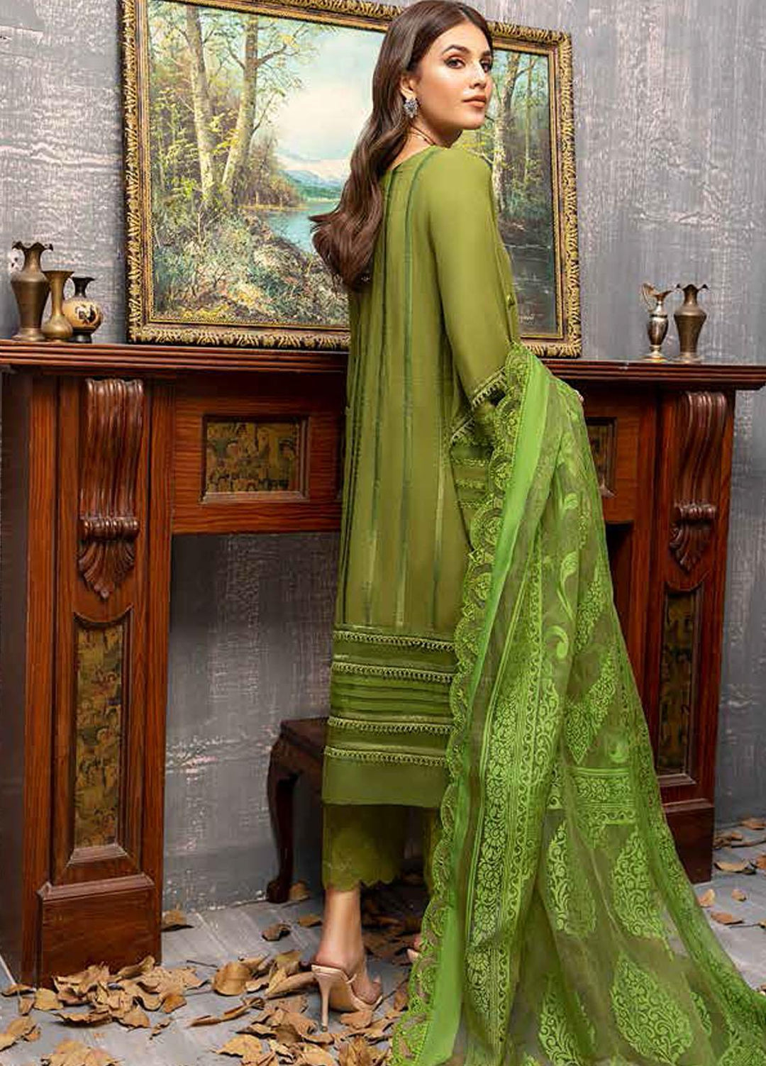 Charizma Embroidered Karandi Suits Unstitched 3 Piece CRZ21KW CKR-10 - Winter Collection