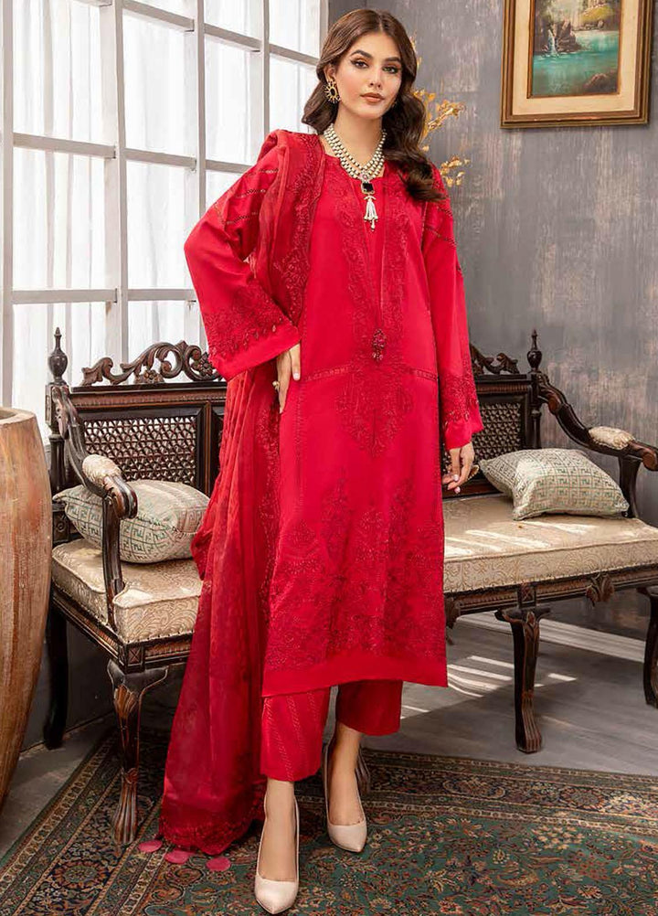 Charizma Embroidered Karandi Suits Unstitched 3 Piece CRZ21KW CKR-11 - Winter Collection