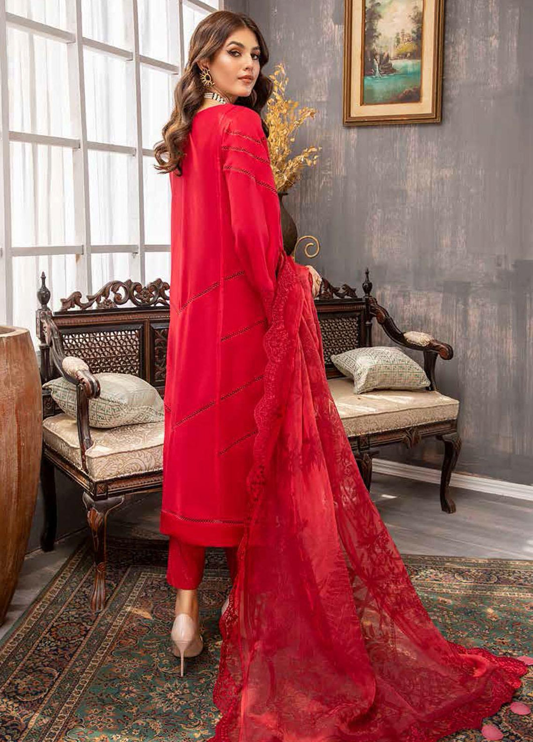 Charizma Embroidered Karandi Suits Unstitched 3 Piece CRZ21KW CKR-11 - Winter Collection