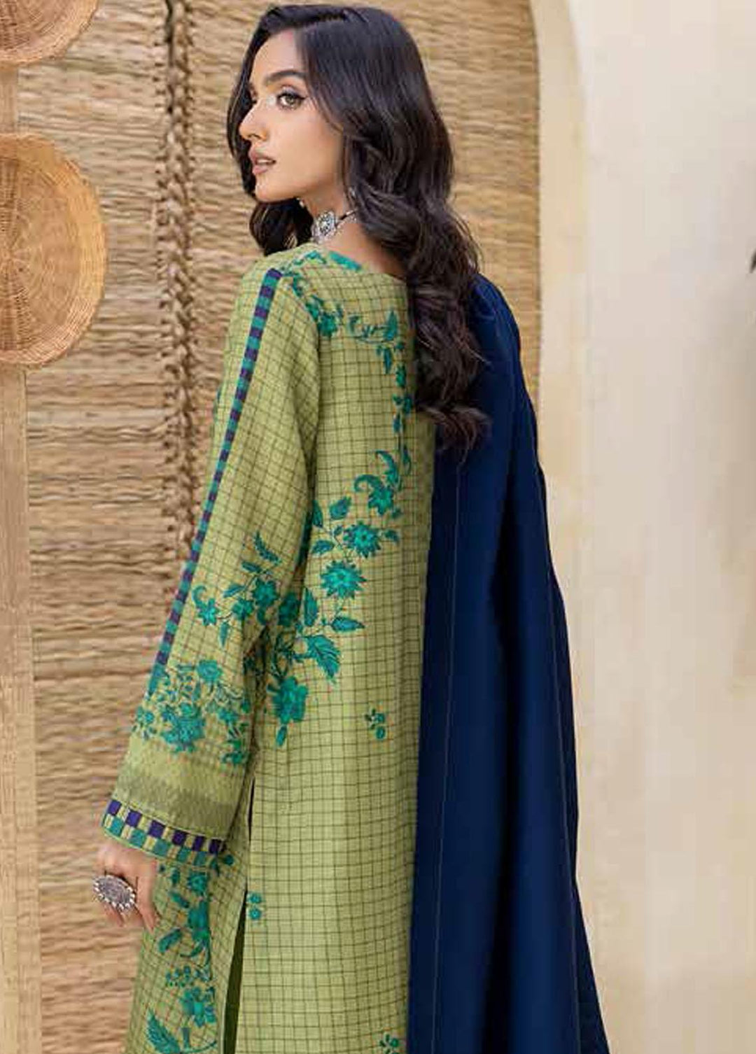 Charizma Embroidered Khaddar Suits Unstitched 3 Piece CRZ22WK CKD 02 - Winter Collection