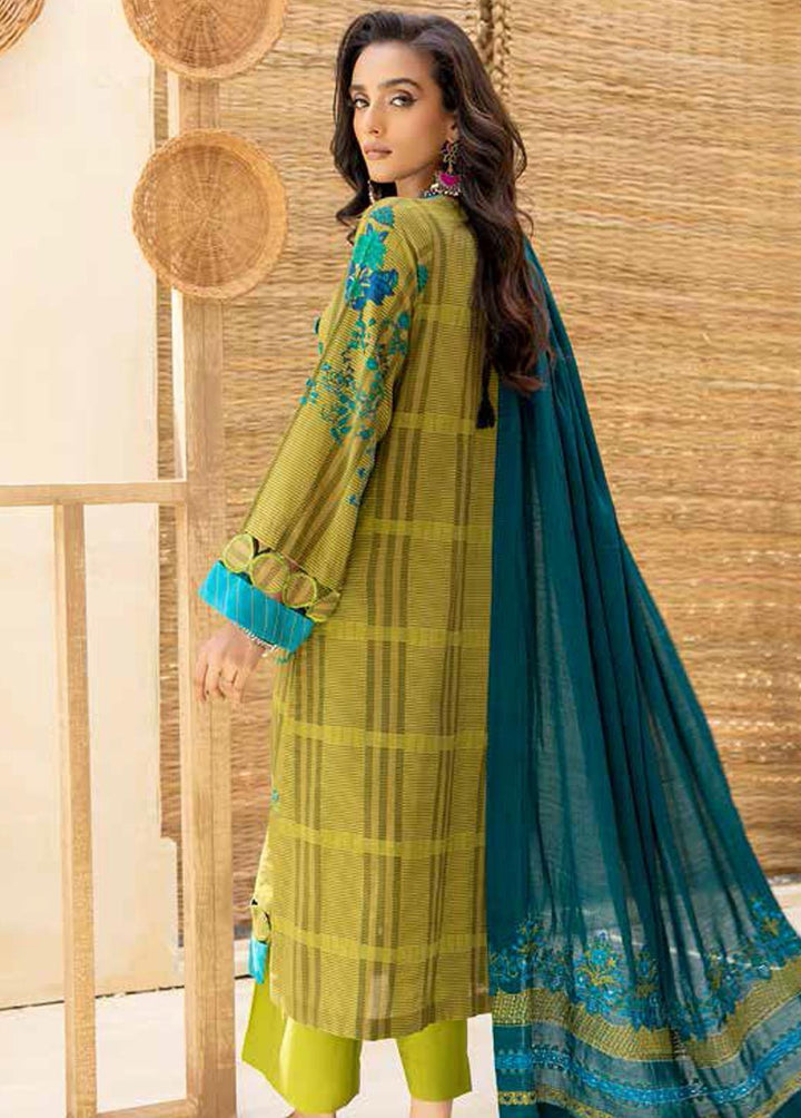 Charizma Embroidered Khaddar Suits Unstitched 3 Piece CRZ22WK CKD 09 - Winter Collection
