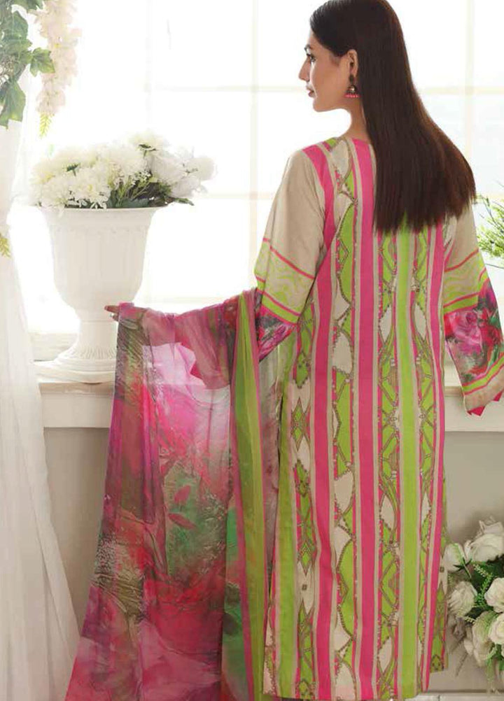Charizma Embroidered Lawn Suits Unstitched 3 Piece CRZ21C-1 CEL-04 - Summer Collection