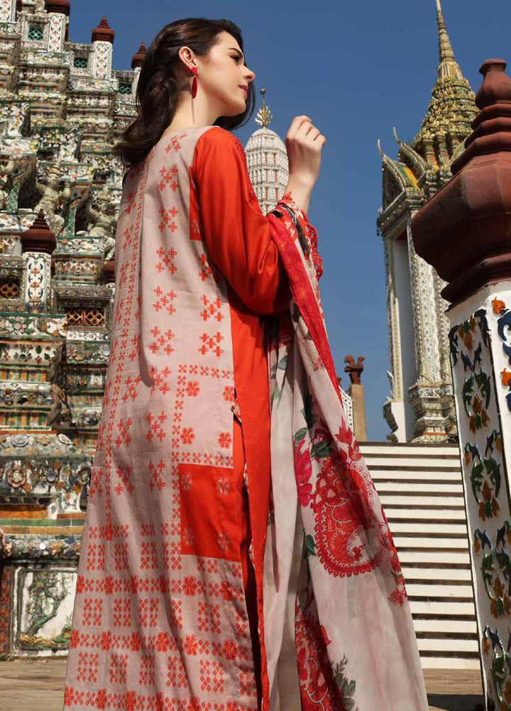 Charizma Embroidered Lawn Suits Unstitched 3 Piece CRZ22EL CEL-01 - Summer Collection