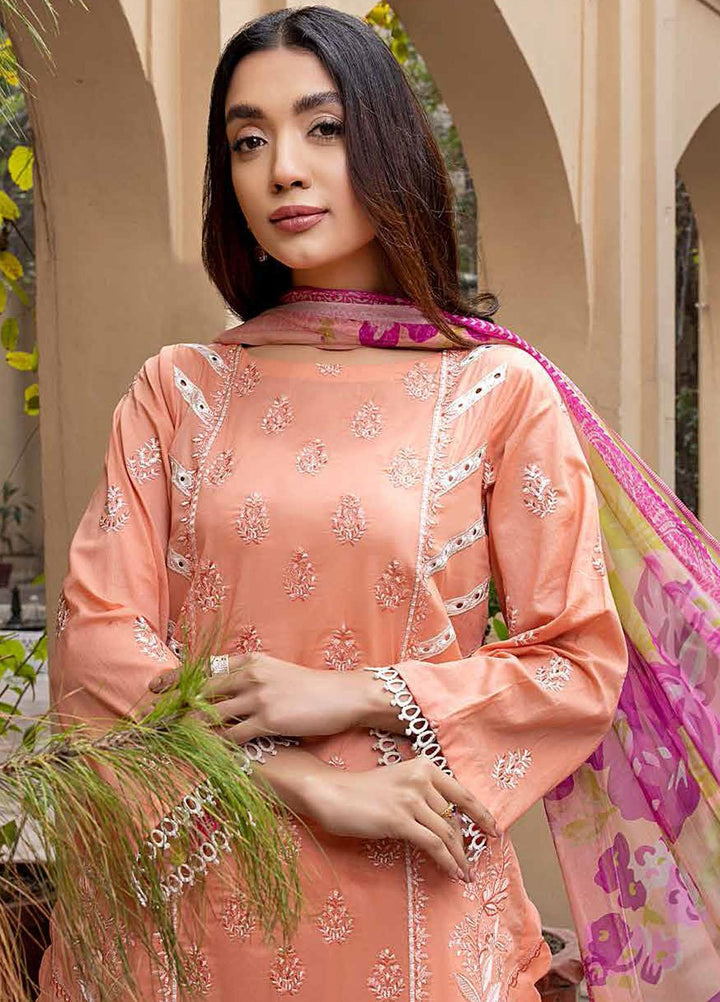Charizma Embroidered Lawn Suits Unstitched 3 Piece CRZ22EL CEL-10 - Summer Collection