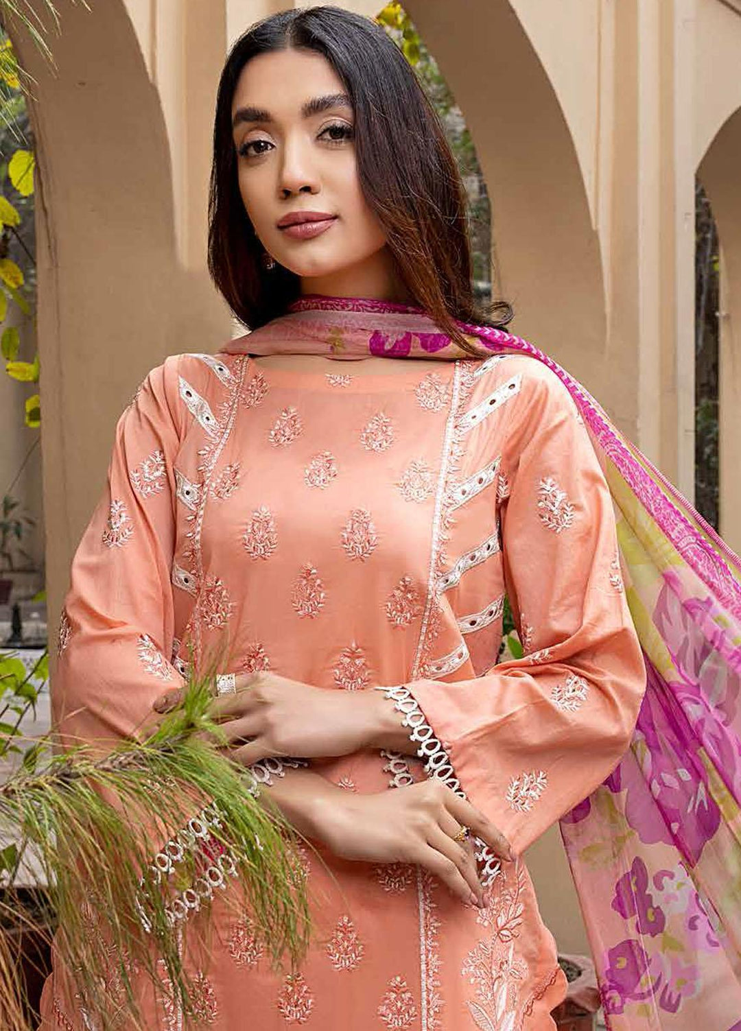 Charizma Embroidered Lawn Suits Unstitched 3 Piece CRZ22EL CEL-10 - Summer Collection