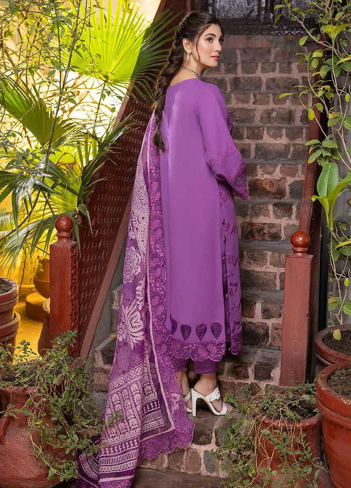 Charizma Embroidered Lawn Suits Unstitched 3 Piece CRZ22LK CLK-07 - Summer Collection