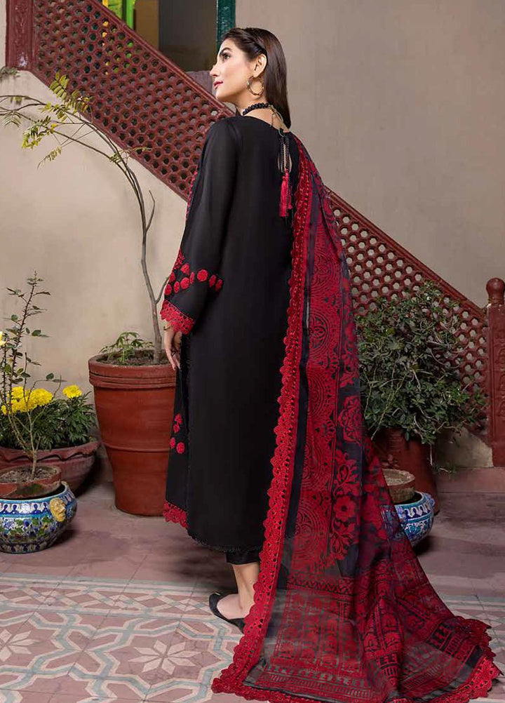 Charizma Embroidered Lawn Suits Unstitched 3 Piece CRZ22LK CLK-09 - Summer Collection