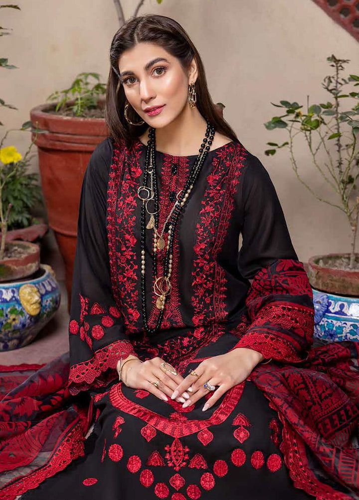 Charizma Embroidered Lawn Suits Unstitched 3 Piece CRZ22LK CLK-09 - Summer Collection