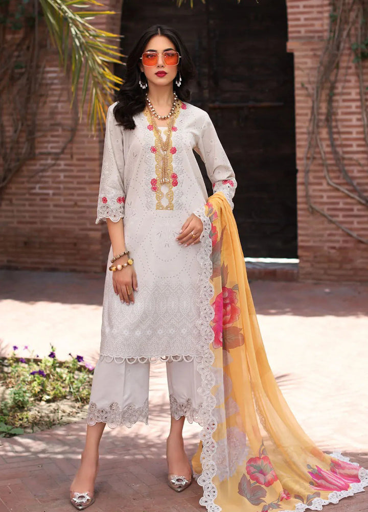Charizma Embroidered Lawn Suit Unstitched 3 Piece CR25CC CCS4-20 - Summer Collection