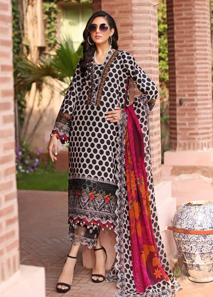 Charizma Embroidered Lawn Suit Unstitched 3 Piece CR25CC CCS4-21 - Summer Collection