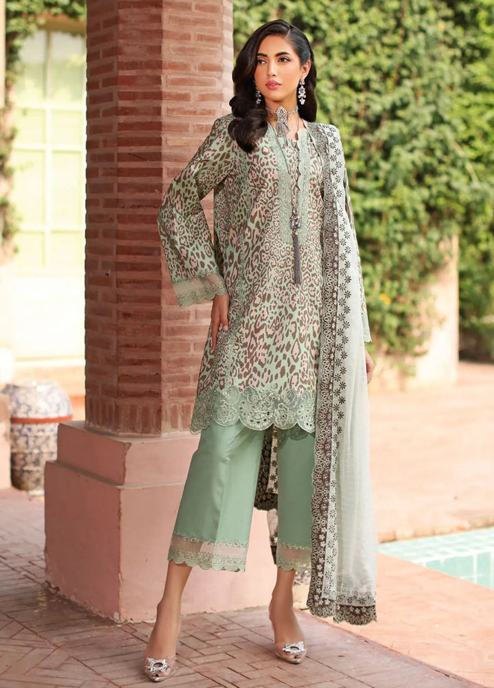 Charizma Embroidered Lawn Suit Unstitched 3 Piece CR25CC CCS4-26 - Summer Collection