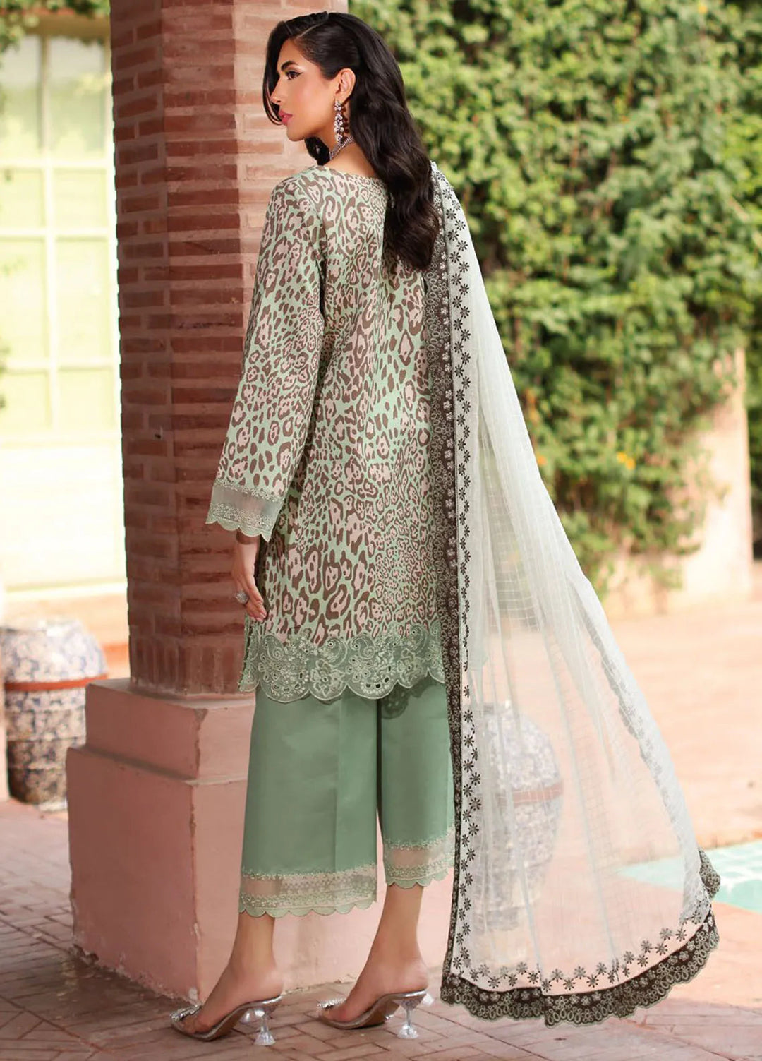 Charizma Embroidered Lawn Suit Unstitched 3 Piece CR25CC CCS4-26 - Summer Collection